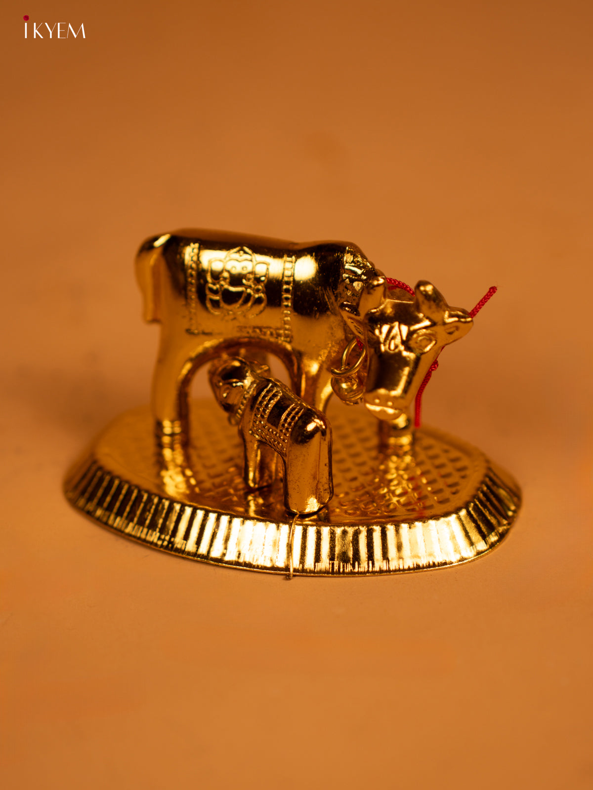 Gold Plated Cow & Calf - KL13118