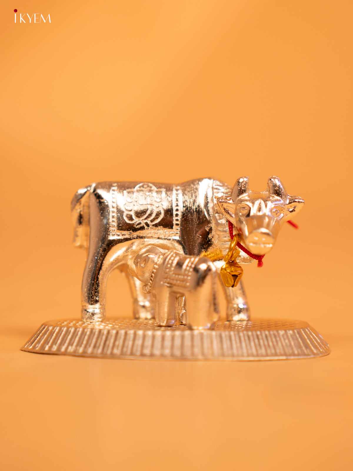 Silver Plated Cow & Calf - KL13119