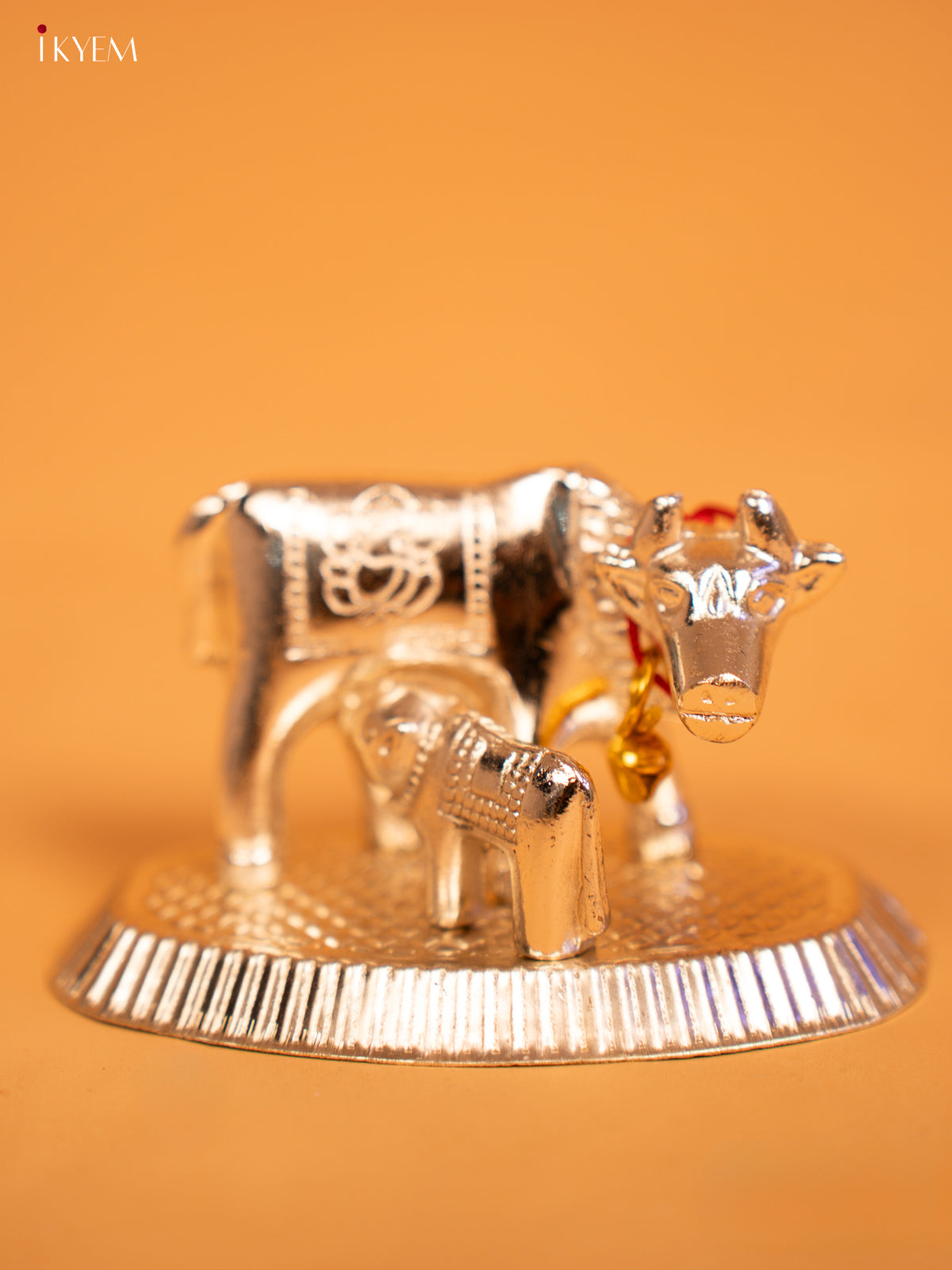 Silver Plated Cow & Calf - KL13119