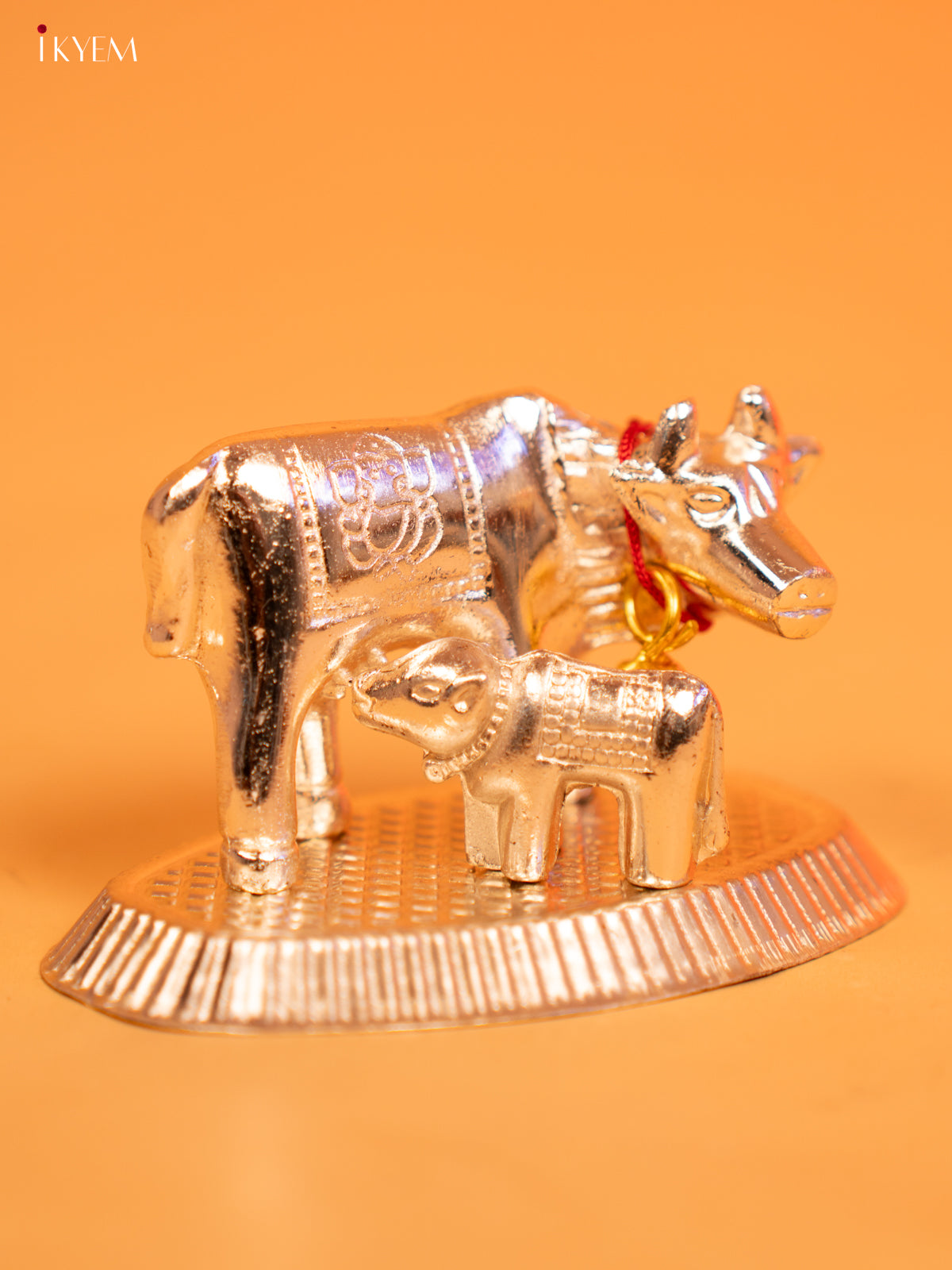 Silver Plated Cow & Calf - KL13119