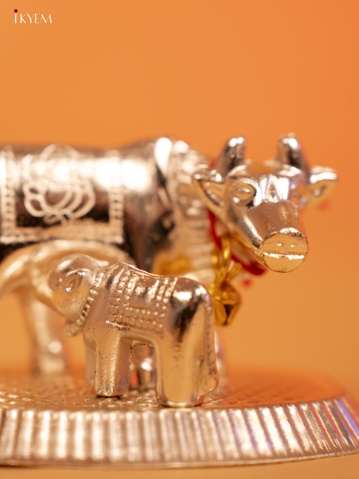 Silver Plated Cow & Calf - KL13119