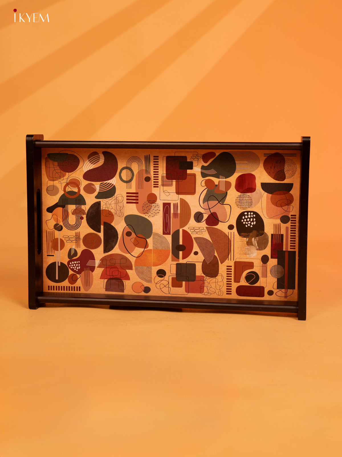 Abstract Art Wooden -Tray Medium -KL18120