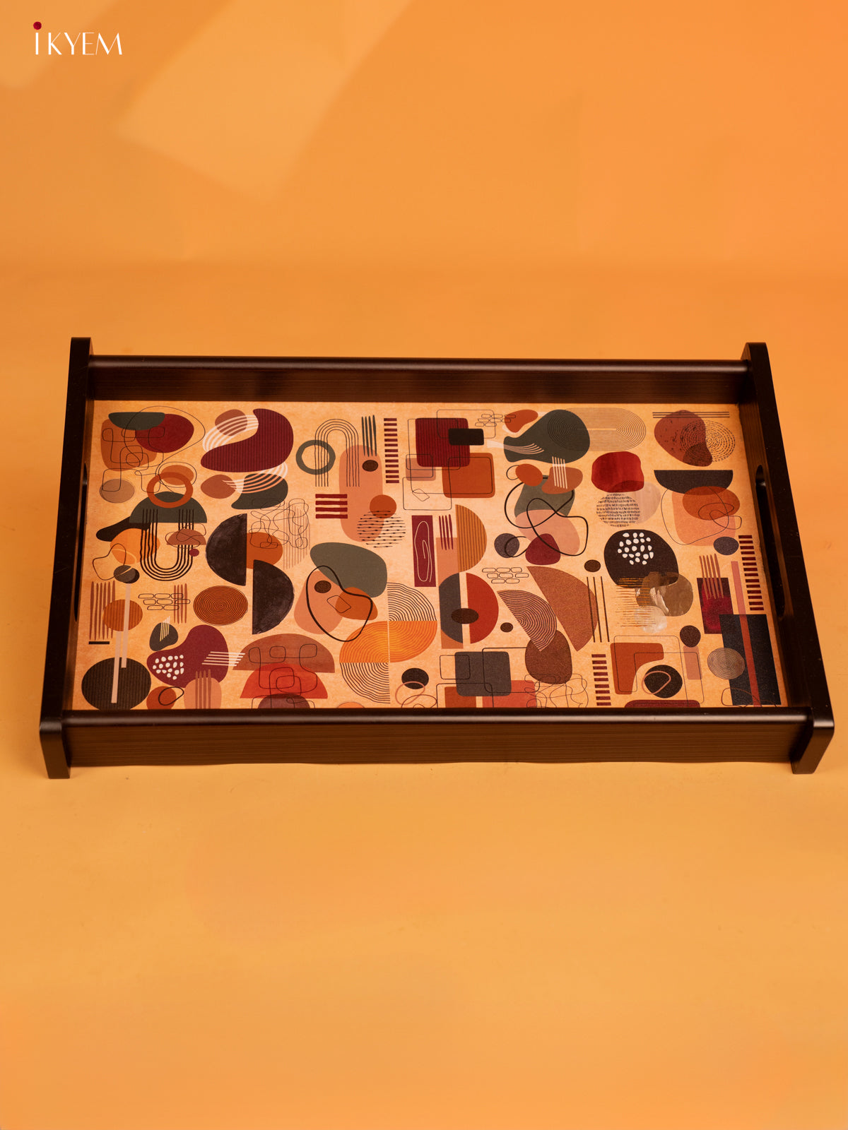 Abstract Art Wooden -Tray Medium -KL18120