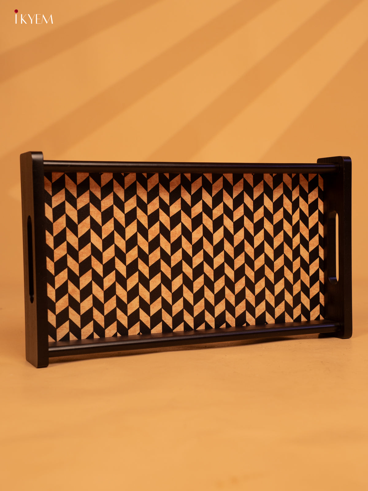 Chevron Wooden -Tray small - KL18131