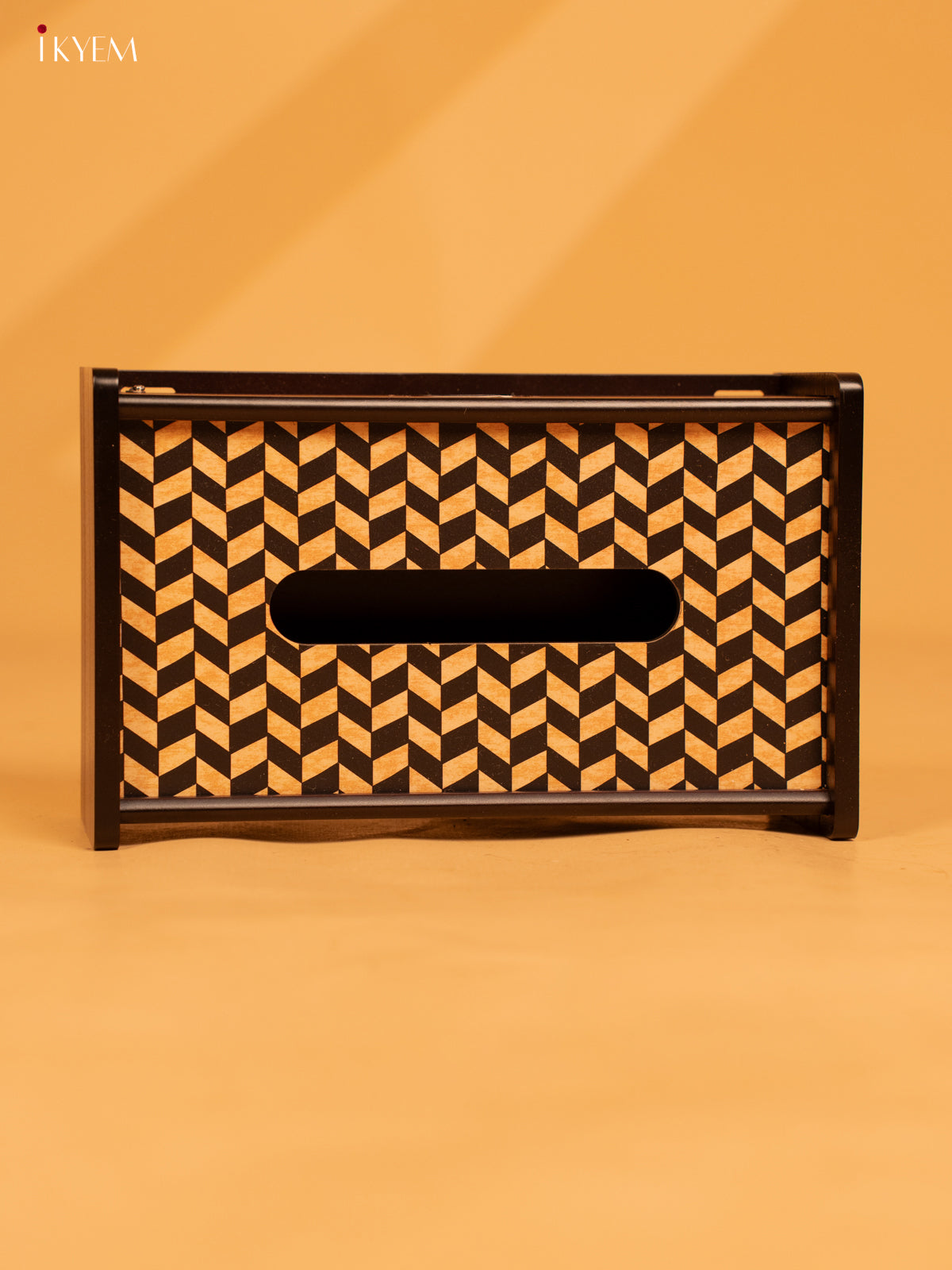 Chevron Wooden - Tissue Holder - KL18133