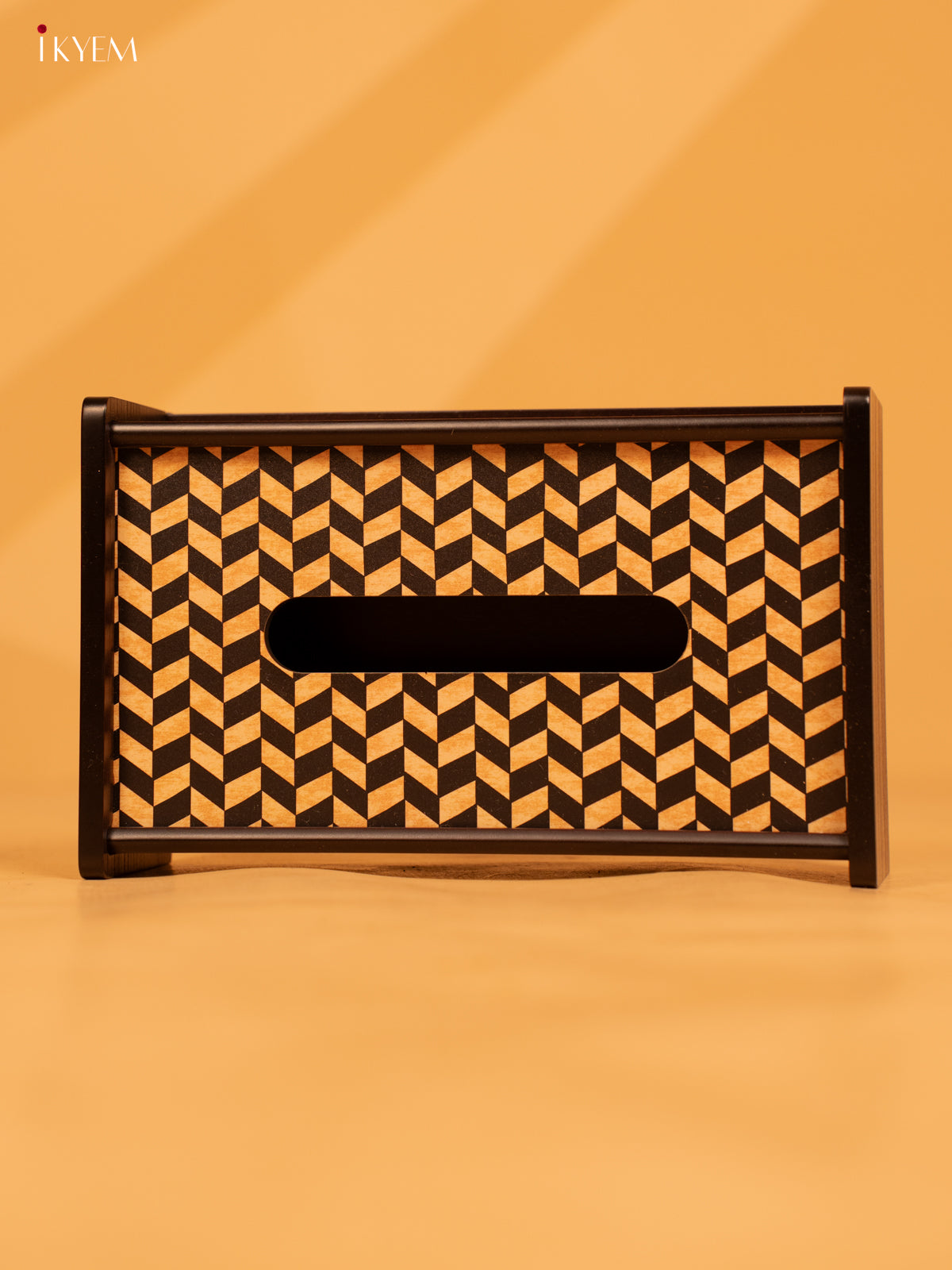 Chevron Wooden - Tissue Holder - KL18133