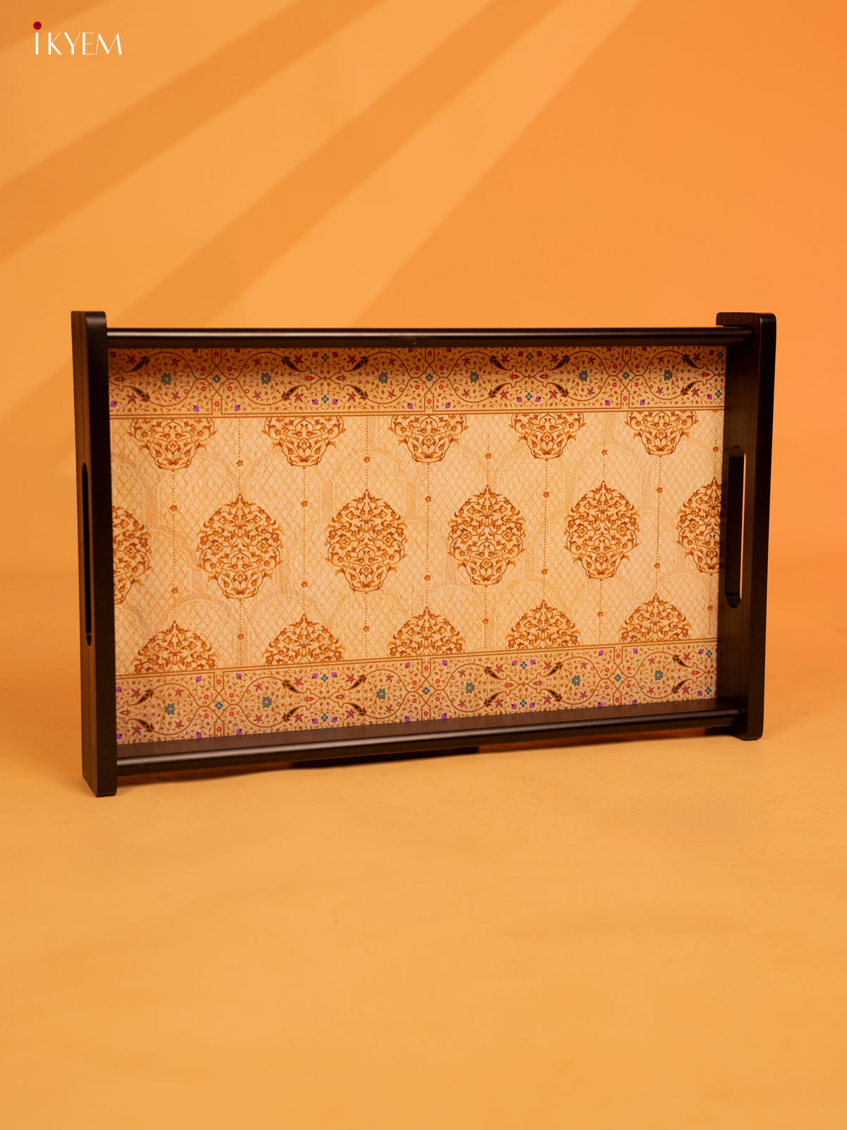 Mughal Aiden Wooden -Tray Medium (16×10) Inch - KL18136