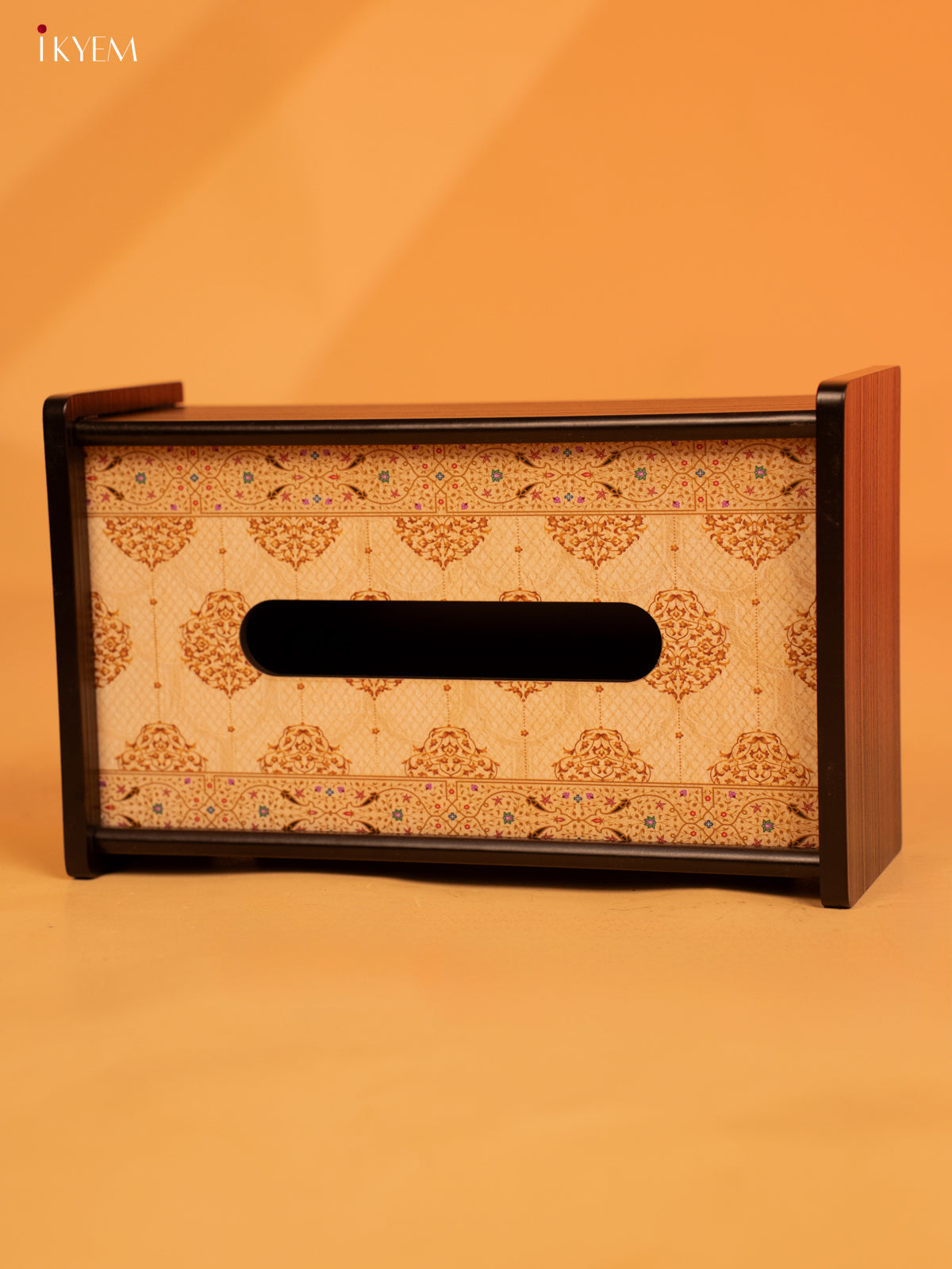 Mughal Aiden Wooden - Tissue Holder-Wenge -KL18137