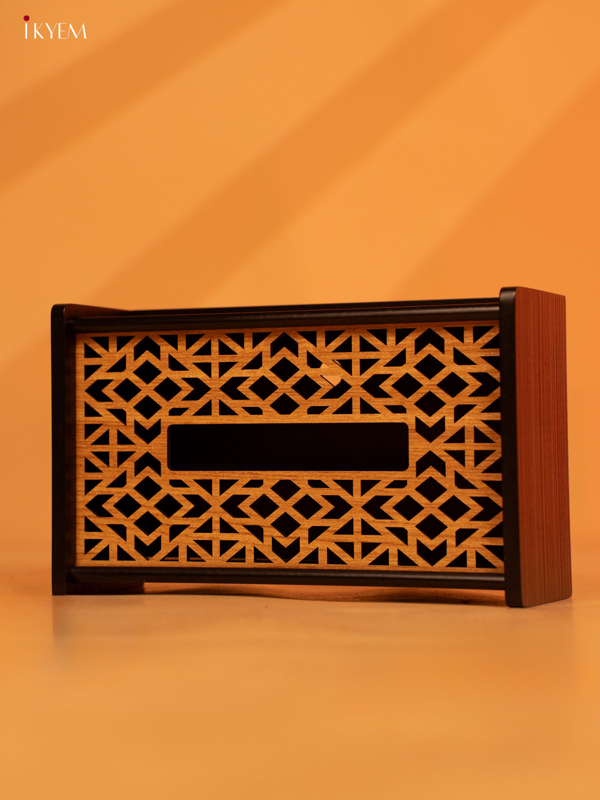 Geometric Wooden- Laser Tissue Holder - KL18145