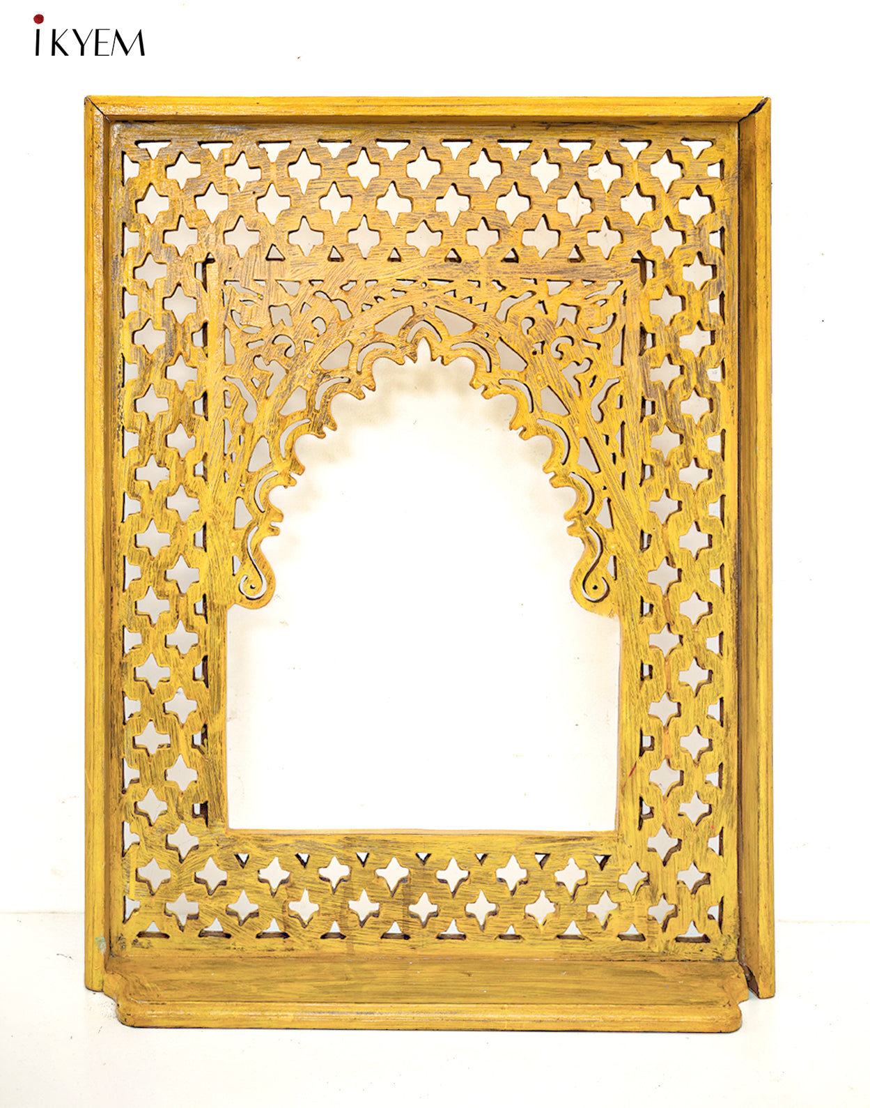 Yellow Jharokha frames